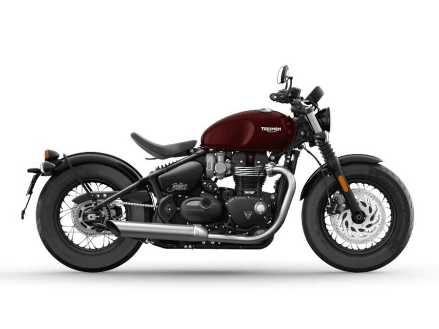 2022 Triumph Bonneville Bobber Jet Black