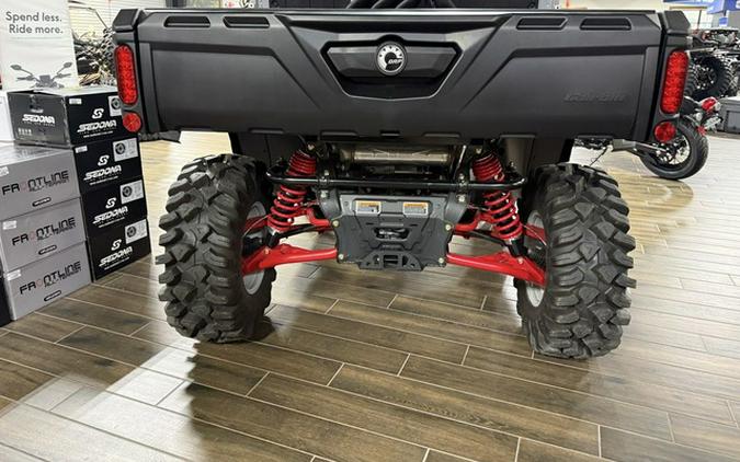 2025 Can-Am Defender X Mr HD10 Hyper Silver & Legion Red