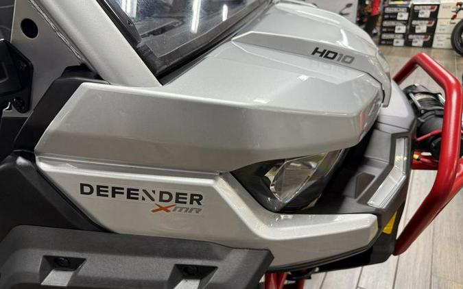 2025 Can-Am® Defender X mr HD10 Hyper Silver & Legion Red