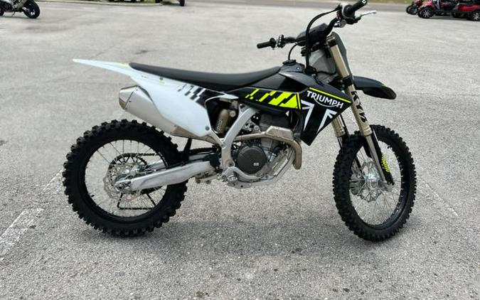 2024 Triumph TF 250-X Racing/Yellow/Black/White