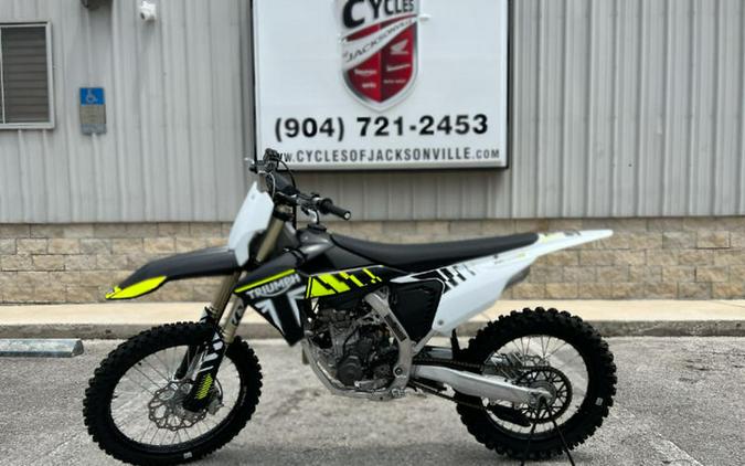 2024 Triumph TF 250-X Racing/Yellow/Black/White