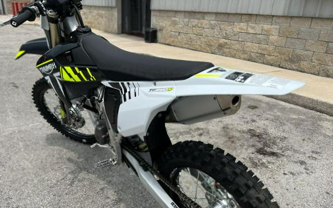 2024 Triumph TF 250-X Racing/Yellow/Black/White