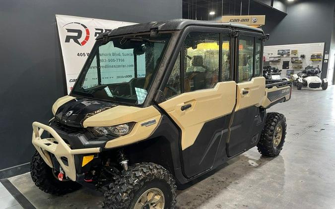 2024 Can-Am® Defender MAX Limited HD10 Desert Tan & Timeless Black