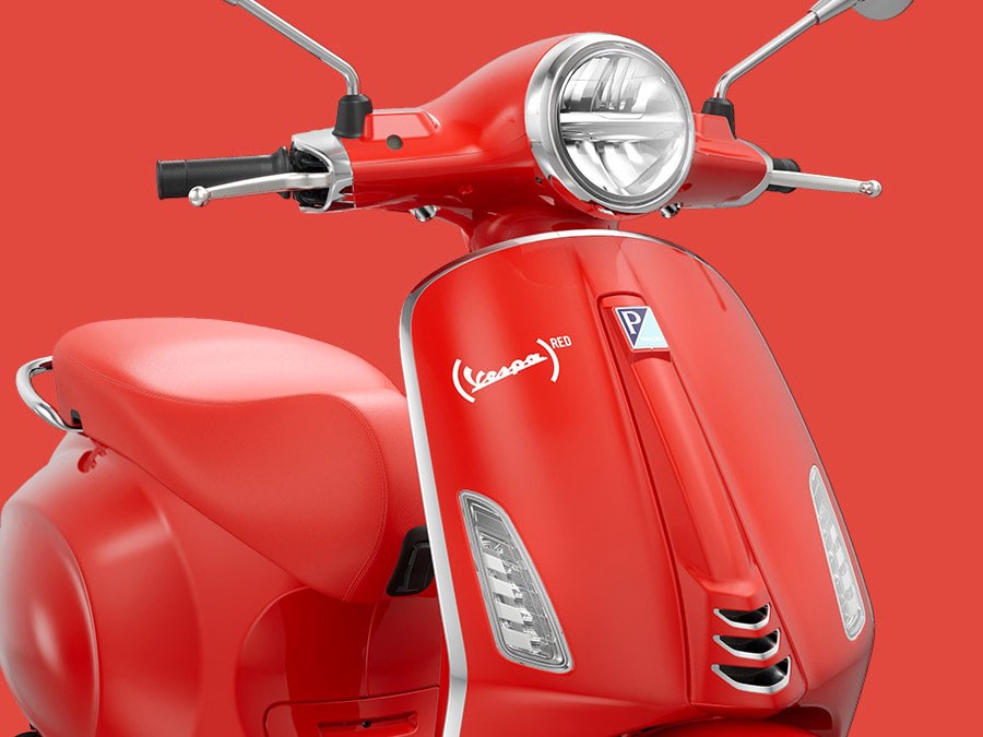 2027 Vespa Primavera 50 Red