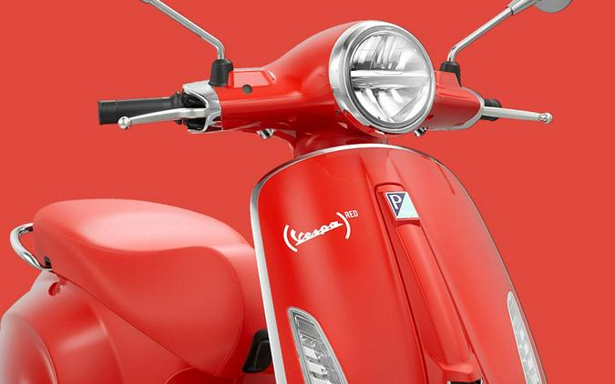 2027 Vespa Primavera 50 Red