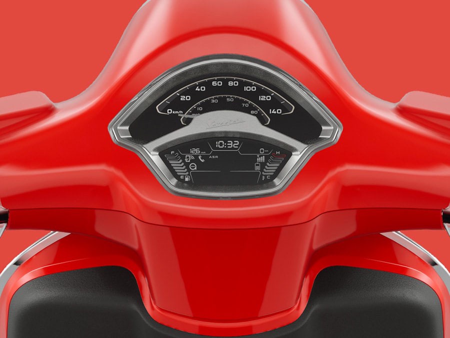 2027 Vespa Primavera 50 Red