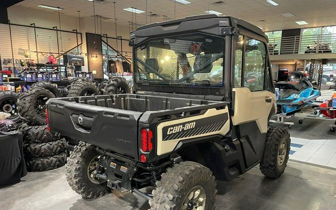 2024 Can-Am® Defender Limited HD10 Desert Tan & Timeless Black