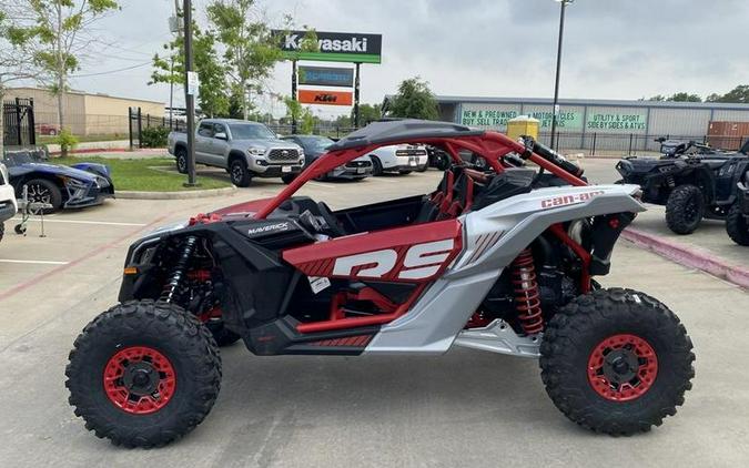 2024 Can-Am® Maverick X3 X rs Turbo RR with Smart-Shox Fiery Red & Hyper Silver