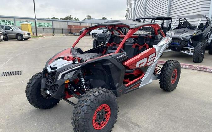 2024 Can-Am® Maverick X3 X rs Turbo RR with Smart-Shox Fiery Red & Hyper Silver