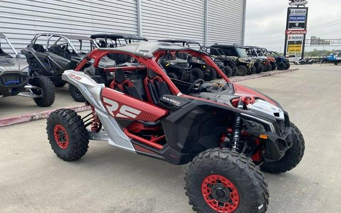 2024 Can-Am® Maverick X3 X rs Turbo RR with Smart-Shox Fiery Red & Hyper Silver