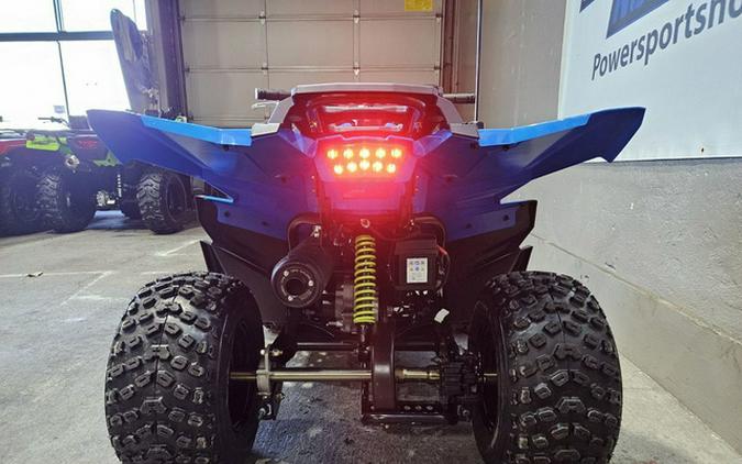 2025 Polaris Outlaw 70 EFI 70 EFI - VELOCITY BLUE LIFTED LIME