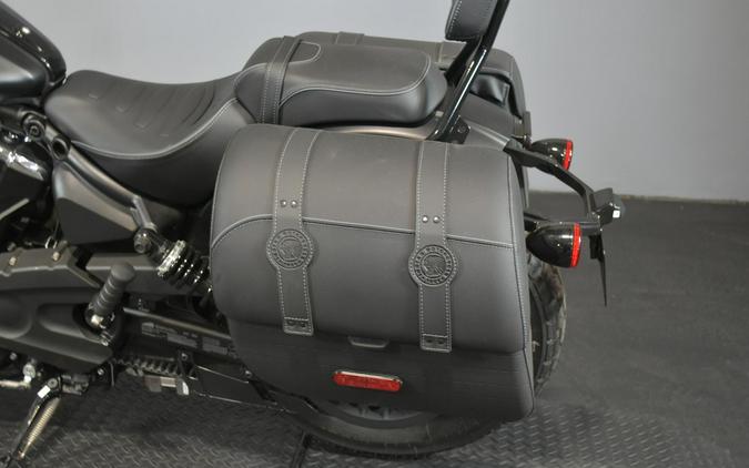 2025 Indian Motorcycle Super Scout Limited + Tech Black Smoke with Graphics