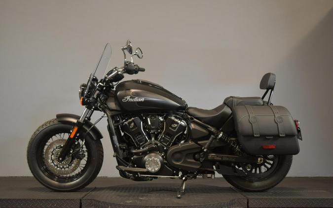 2025 Indian Motorcycle Super Scout Limited + Tech Black Smoke with Graphics