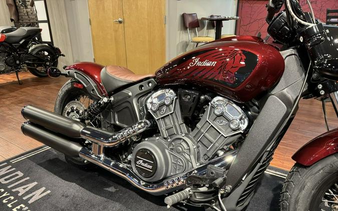 2024 Indian Motorcycle® Scout® Bobber Twenty ABS Maroon Metallic