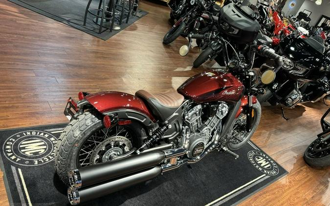 2024 Indian Motorcycle® Scout® Bobber Twenty ABS Maroon Metallic