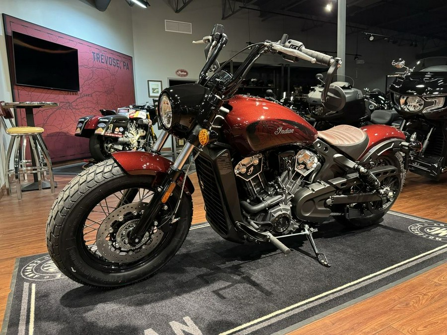 2024 Indian Motorcycle® Scout® Bobber Twenty ABS Maroon Metallic