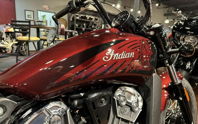 2024 Indian Motorcycle® Scout® Bobber Twenty ABS Maroon Metallic