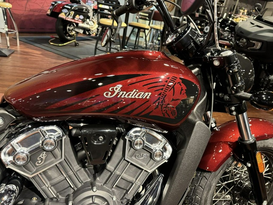 2024 Indian Motorcycle® Scout® Bobber Twenty ABS Maroon Metallic