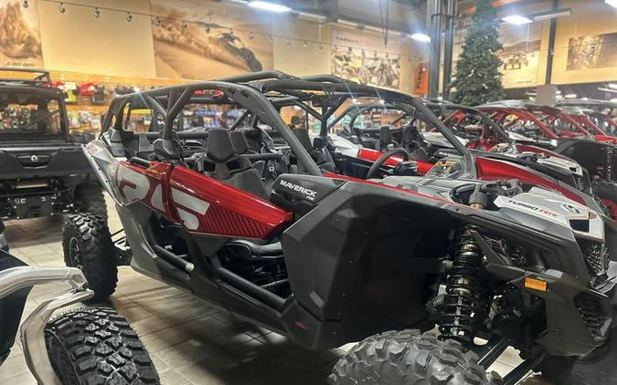 2024 Can-Am® Maverick X3 MAX RS Turbo RR Fiery Red & Hyper Silver