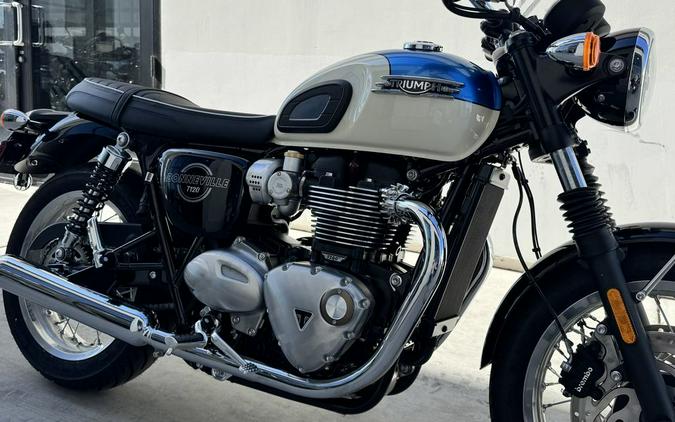 2026 Triumph Bonneville T120 Aegean blue