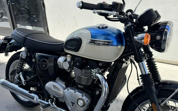 2026 Triumph Bonneville T120 Aegean blue