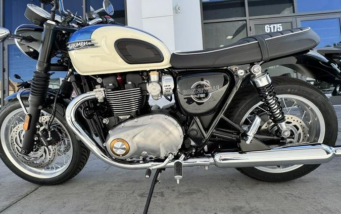 2026 Triumph Bonneville T120 Aegean blue