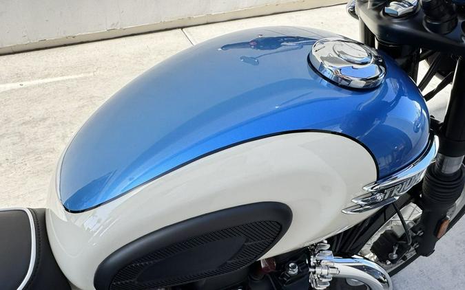 2026 Triumph Bonneville T120 Aegean blue