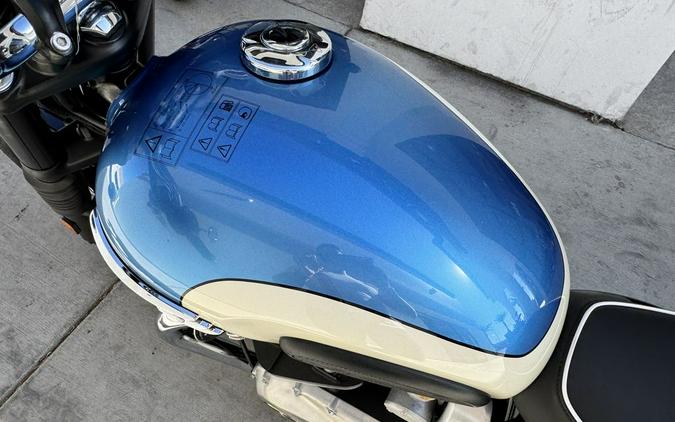 2026 Triumph Bonneville T120 Aegean blue