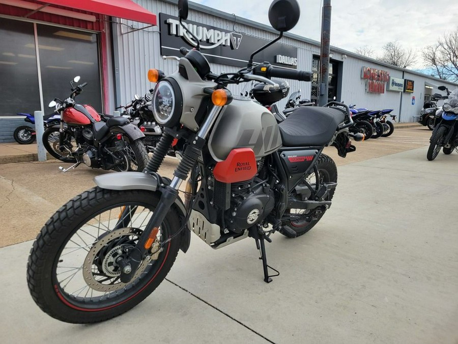 2023 Royal Enfield Scram 411 Graphite Red