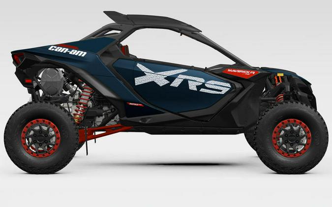 2026 Can-Am® Maverick R X RS with Smart-Shox Dusty Navy