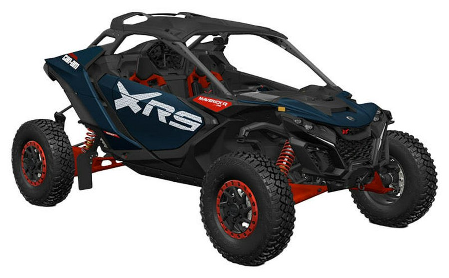 2026 Can-Am® Maverick R X RS with Smart-Shox Dusty Navy