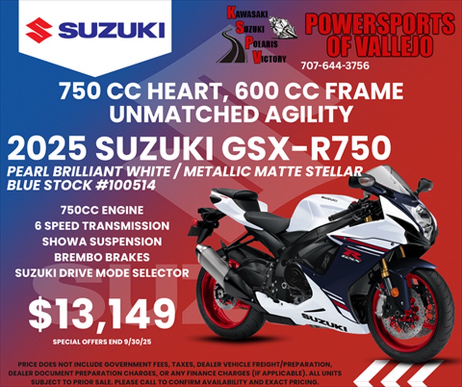 2025 Suzuki GSX-R750