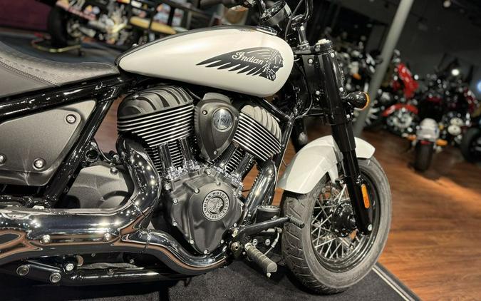 2024 Indian Motorcycle® Chief Bobber Ghost White Metallic Smoke