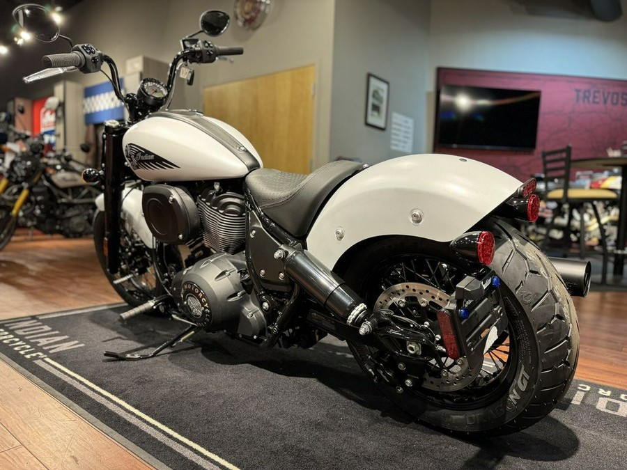 2024 Indian Motorcycle® Chief Bobber Ghost White Metallic Smoke