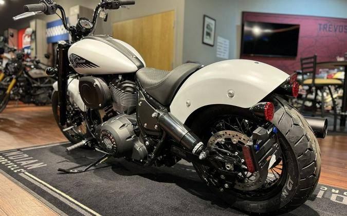 2024 Indian Motorcycle® Chief Bobber Ghost White Metallic Smoke