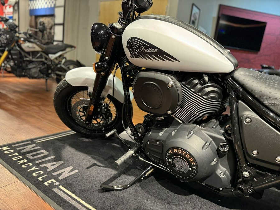 2024 Indian Motorcycle® Chief Bobber Ghost White Metallic Smoke