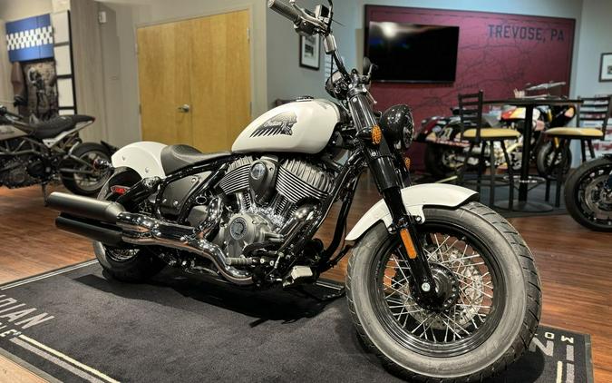 2024 Indian Motorcycle® Chief Bobber Ghost White Metallic Smoke