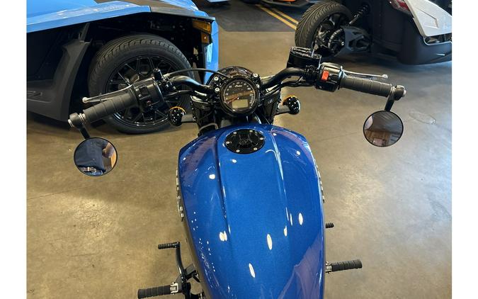 2019 Indian Motorcycle SCOUT BOBBER ICON ABS, BRILLIANT BLUE, 49ST Bobber