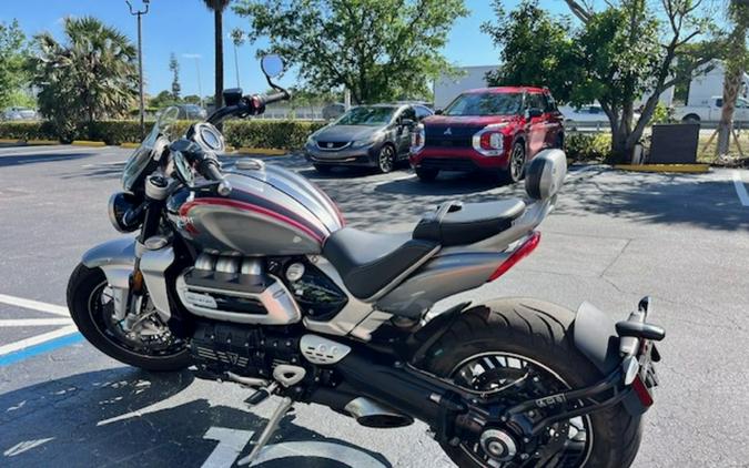 2022 Triumph Rocket 3 GT Silver Ice & Storm Grey