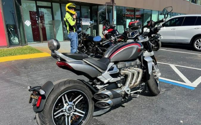 2022 Triumph Rocket 3 GT Silver Ice & Storm Grey