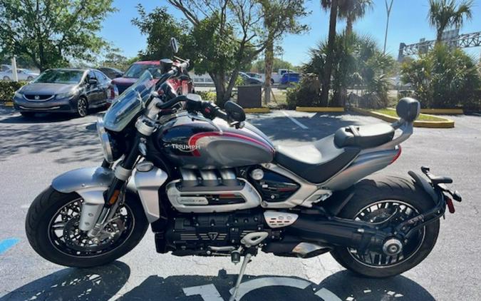 2022 Triumph Rocket 3 GT Silver Ice & Storm Grey