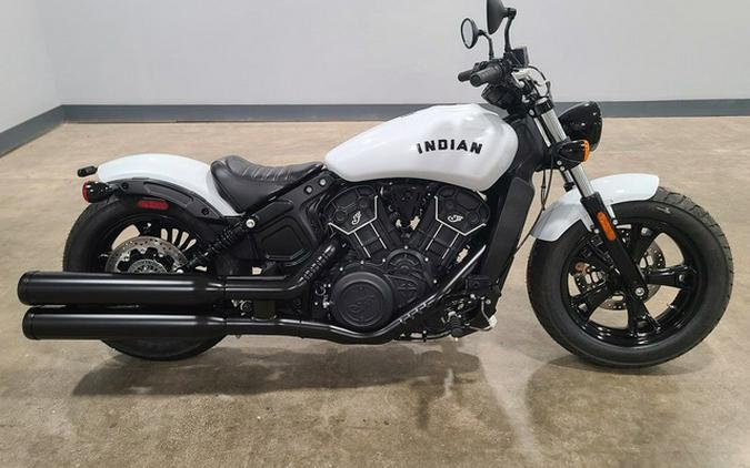 2024 Indian Scout Bobber Sixty ABS Ghost White Metallic