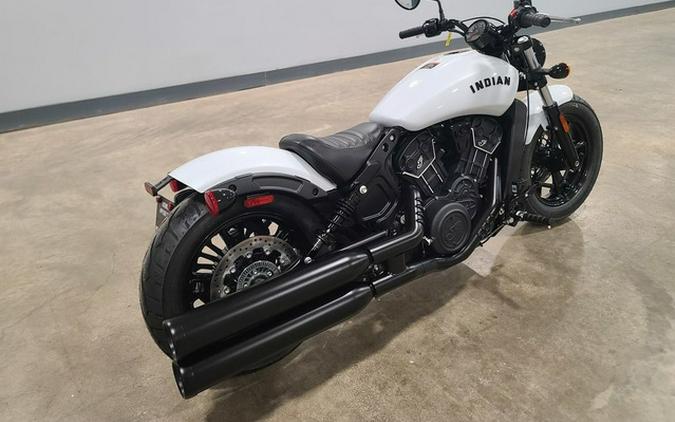 2024 Indian Scout Bobber Sixty ABS Ghost White Metallic