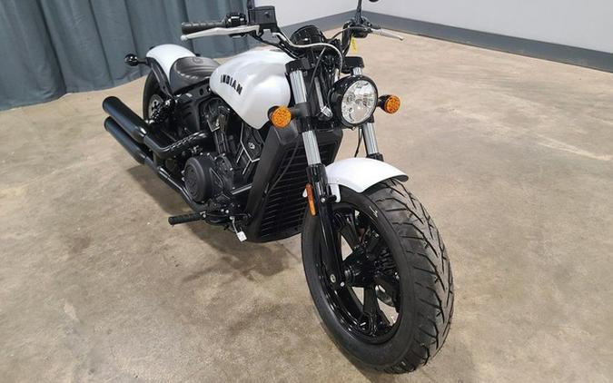 2024 Indian Scout Bobber Sixty ABS Ghost White Metallic