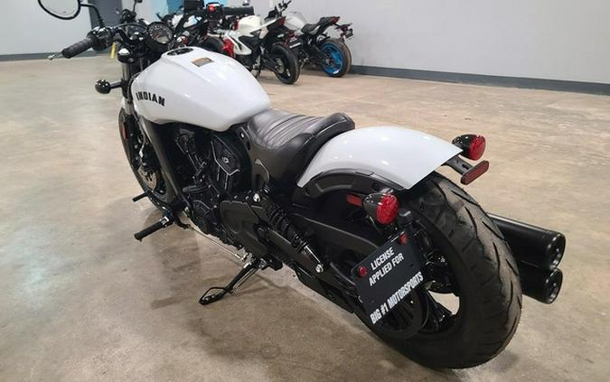 2024 Indian Scout Bobber Sixty ABS Ghost White Metallic