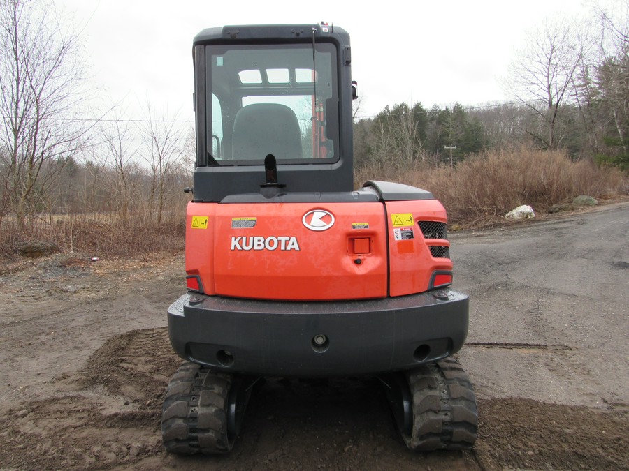 2015 Kubota KUBOTA KX040-4 WITH ANGLE BLADE AND THUMB