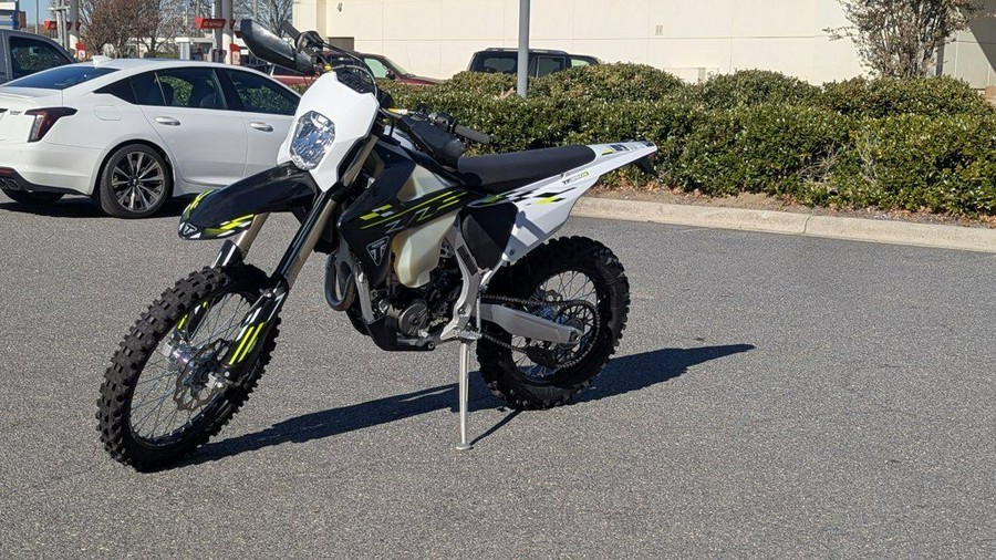 2026 Triumph TF 250-E Jet Black/Pure White