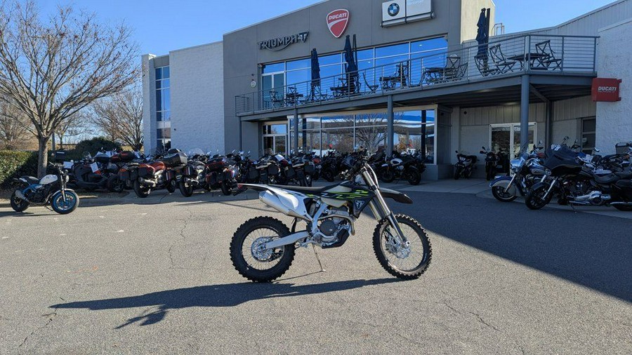 2026 Triumph TF 250-E Jet Black/Pure White