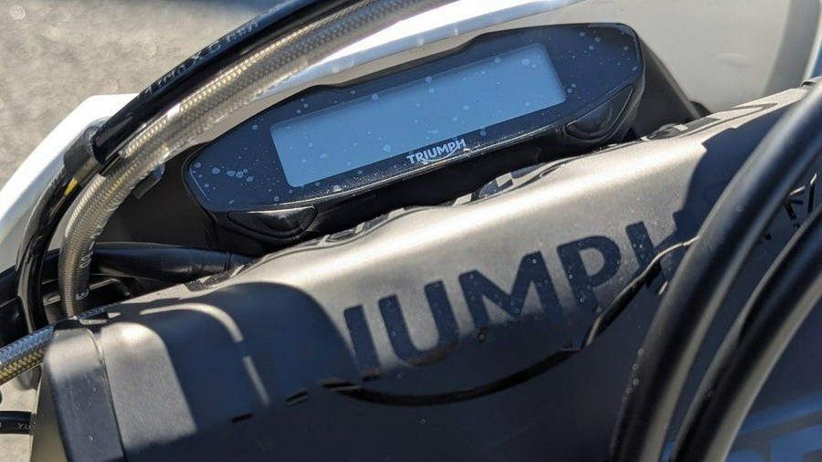 2026 Triumph TF 250-E Jet Black/Pure White