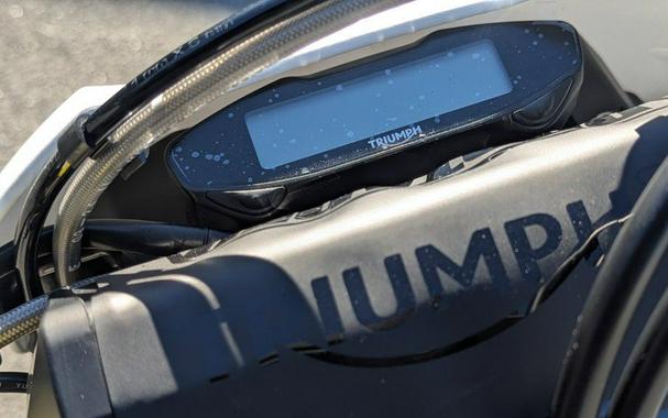 2026 Triumph TF 250-E Jet Black/Pure White